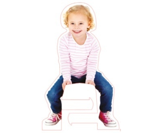 CARDBOARD POS - TRUNKI GIRL