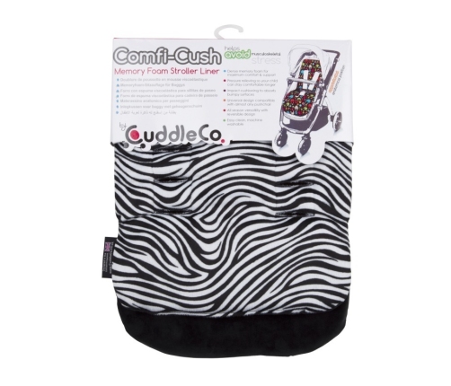 Вкладыш для коляски CuddleCo Comfi Cush Liner Zebra