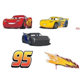 2-LAYERS WALL DECORATION CARS GROUP