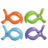 STROLLERBUDDY STROLLER CLIPS-BL/OR/GR/PU