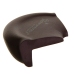 LARGE ROUNDED EDGE CORNER CUSH 4PK BROWN