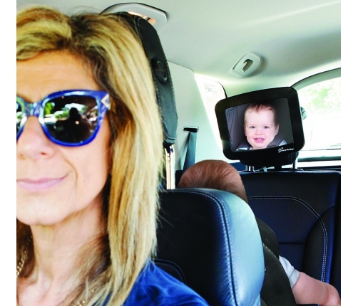 ADJUSTABLE BACKSEAT MIRROR