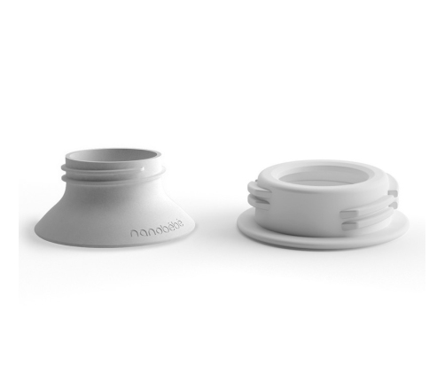 NANOBEBE BREAST PUMP ADAPTORS TWIN PACK