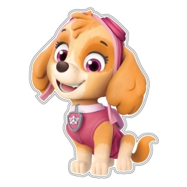 WALL DECORATION PAW PATROL SKYE