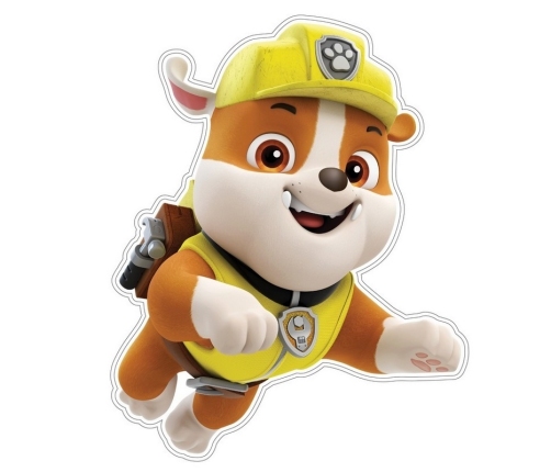 WALL DECORATION PAW PATROL RUBBLE