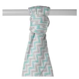 Bambusa dvielis XKKO BMB 90x100 cm Mint Chevron