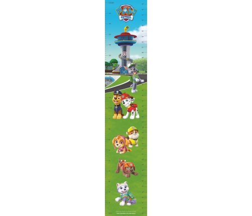 ROOM DECORATION MEASURING CHART PAW PATR