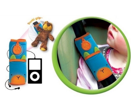 SNOOZIHEDZ SEATBELT PAD BLUE