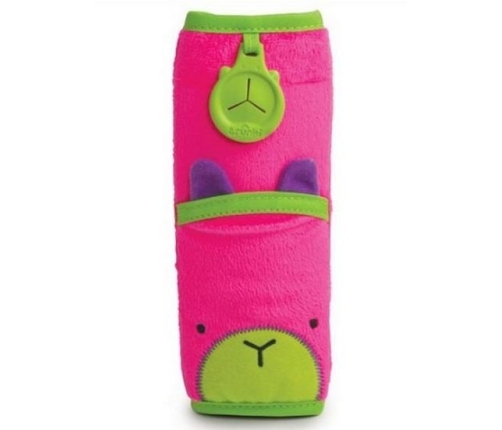 SNOOZIHEDZ SEATBELT PAD PINK