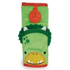 SNOOZIHEDZ SEATBELT PAD DINOSAUR DUDLEY